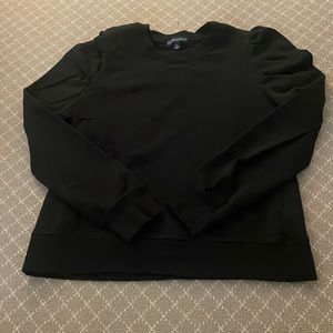 Black sweater blouse